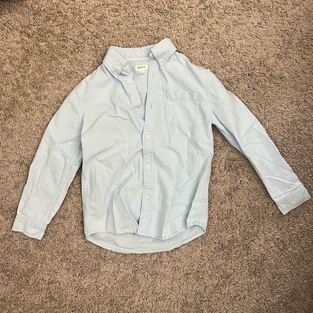 Gymboree boy's blue button down